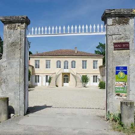 Chateau Beau-site ベッド・アンド・ブレックファスト Portets